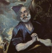 El Greco The Tears of St Peter of all the old masters oil